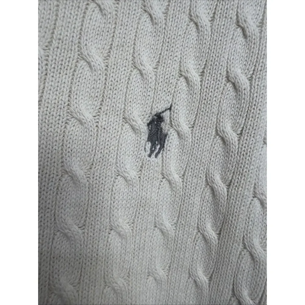 Vtg Polo Golf Ralph Lauren Men’s Cotton V Neck Cable Knit Sweater XL